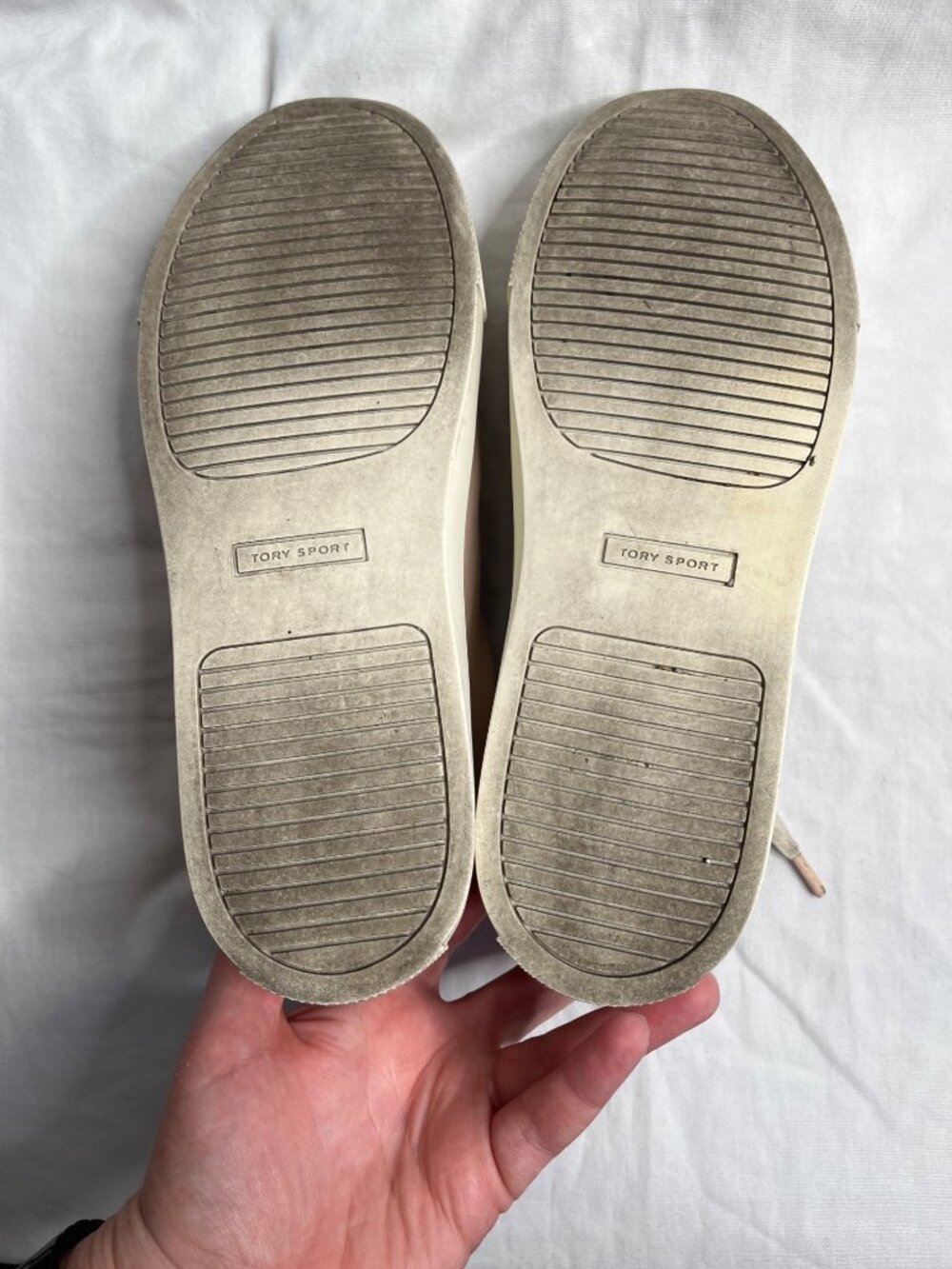 Tory Burch Sport Pink Leather Low-Top Ruffle Life Style Sneakers Womens Size 7.5 - Picture 5 of 8